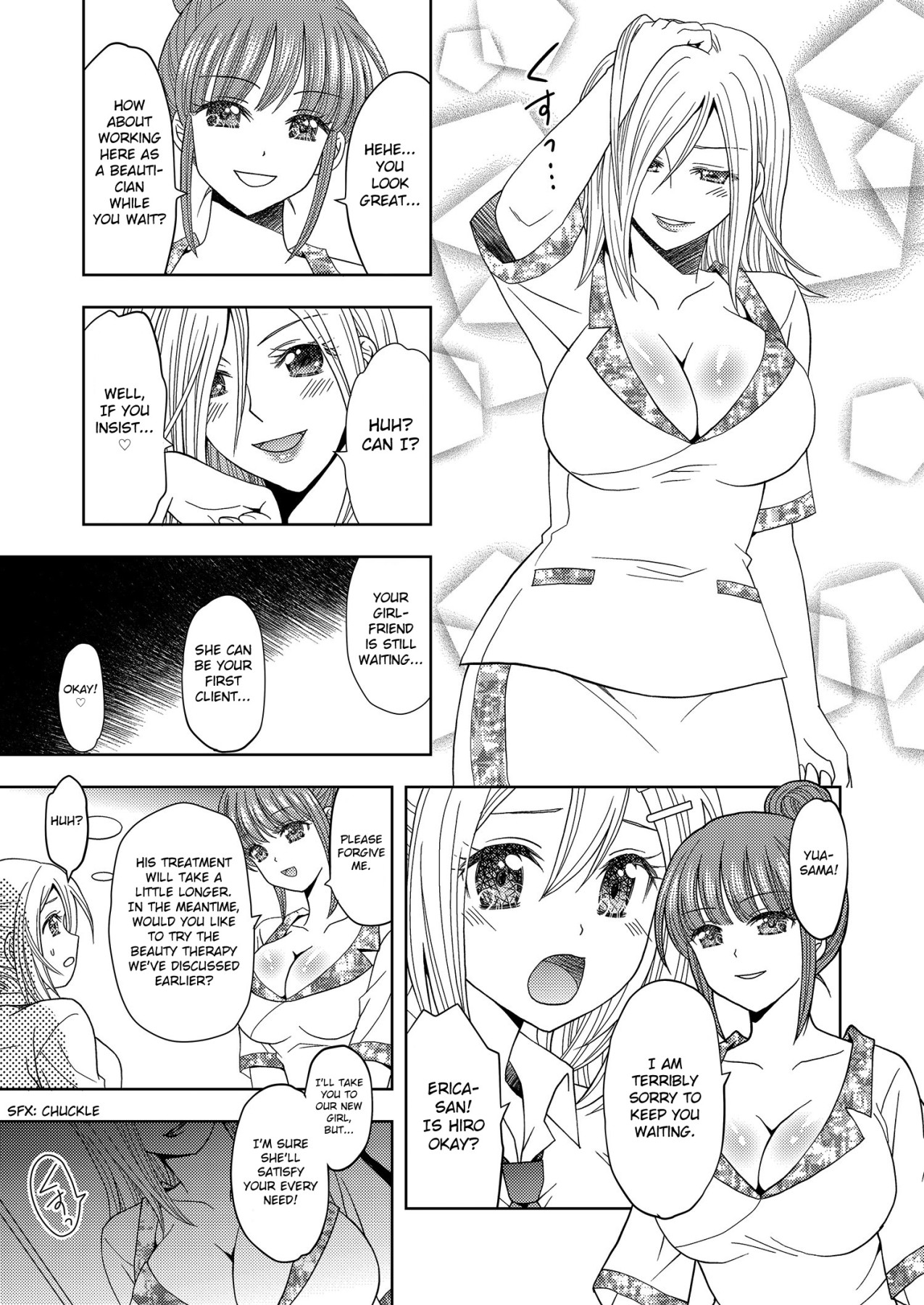 Hentai Manga Comic-Beauty Salon that Turns Boys into Girl-Read-28
